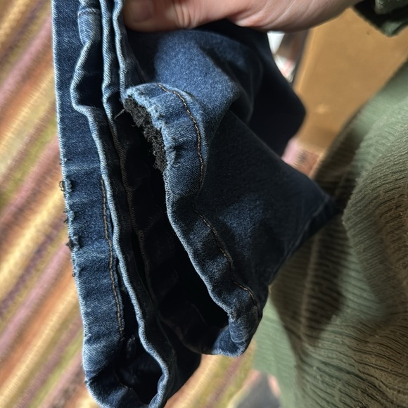 Denim Bootcut Tummy Control Stretch Slimming Size 14 Petite Short Style & Co - Picture 12 of 16